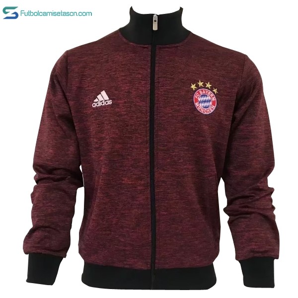 Chaqueta Bayern Munich 2017/18 Rojo Marino